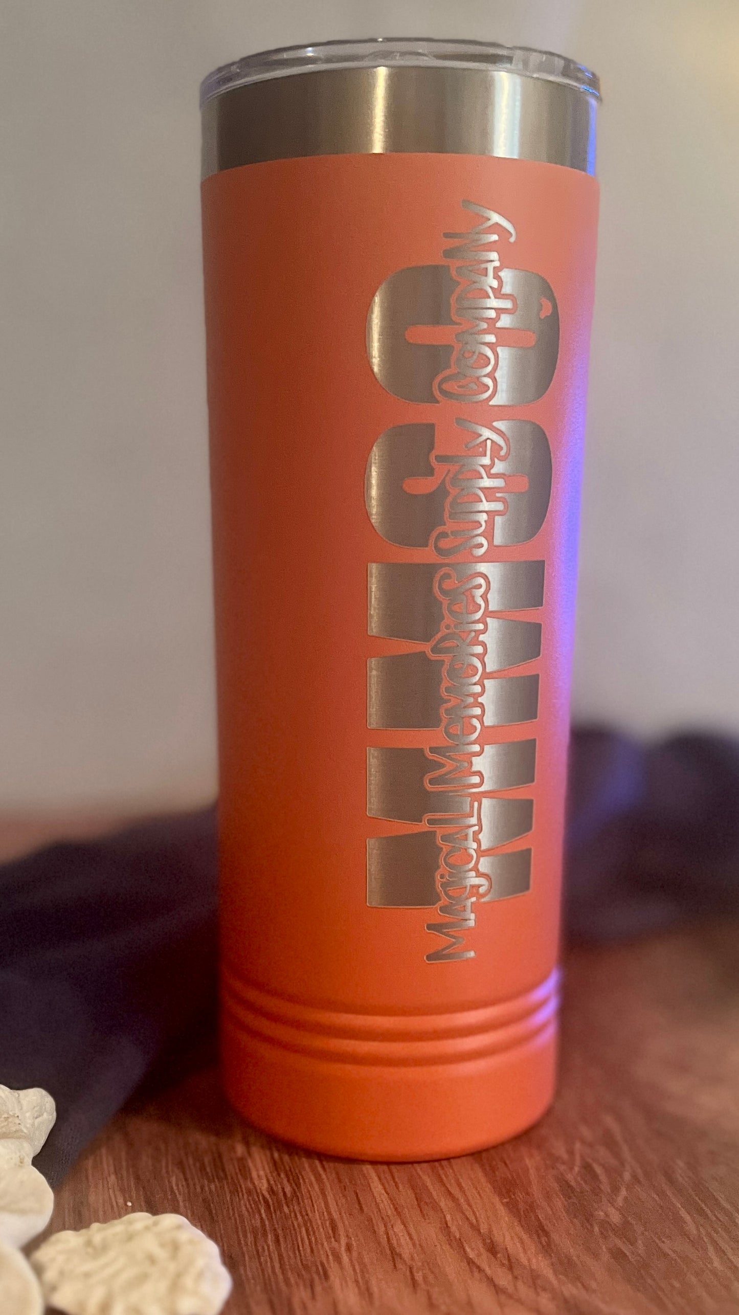 22oz Skinny Tumbler with Personalization