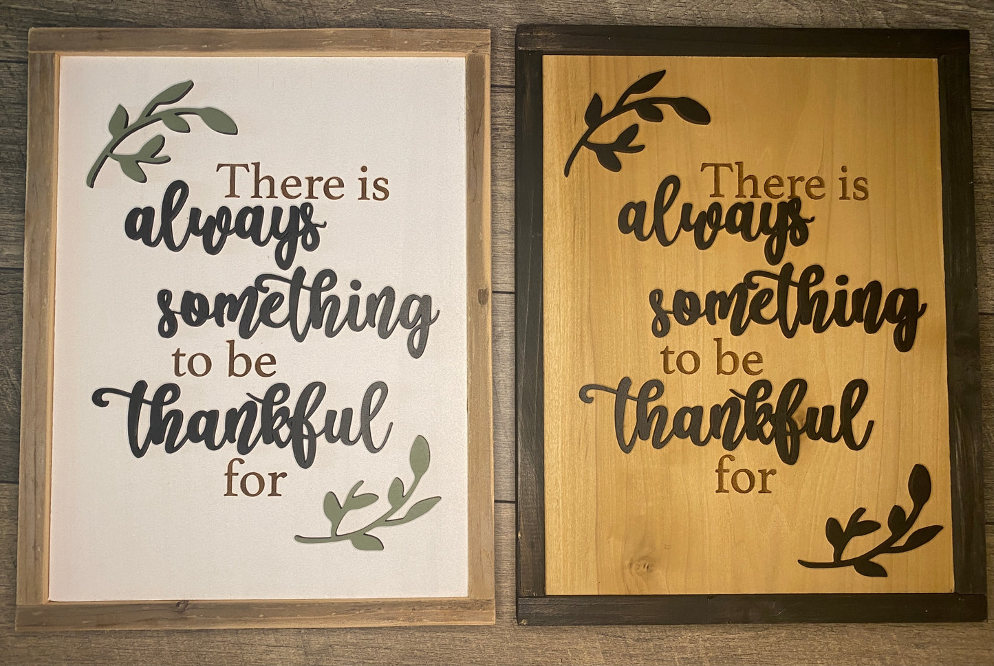 Thankful Quote Sign