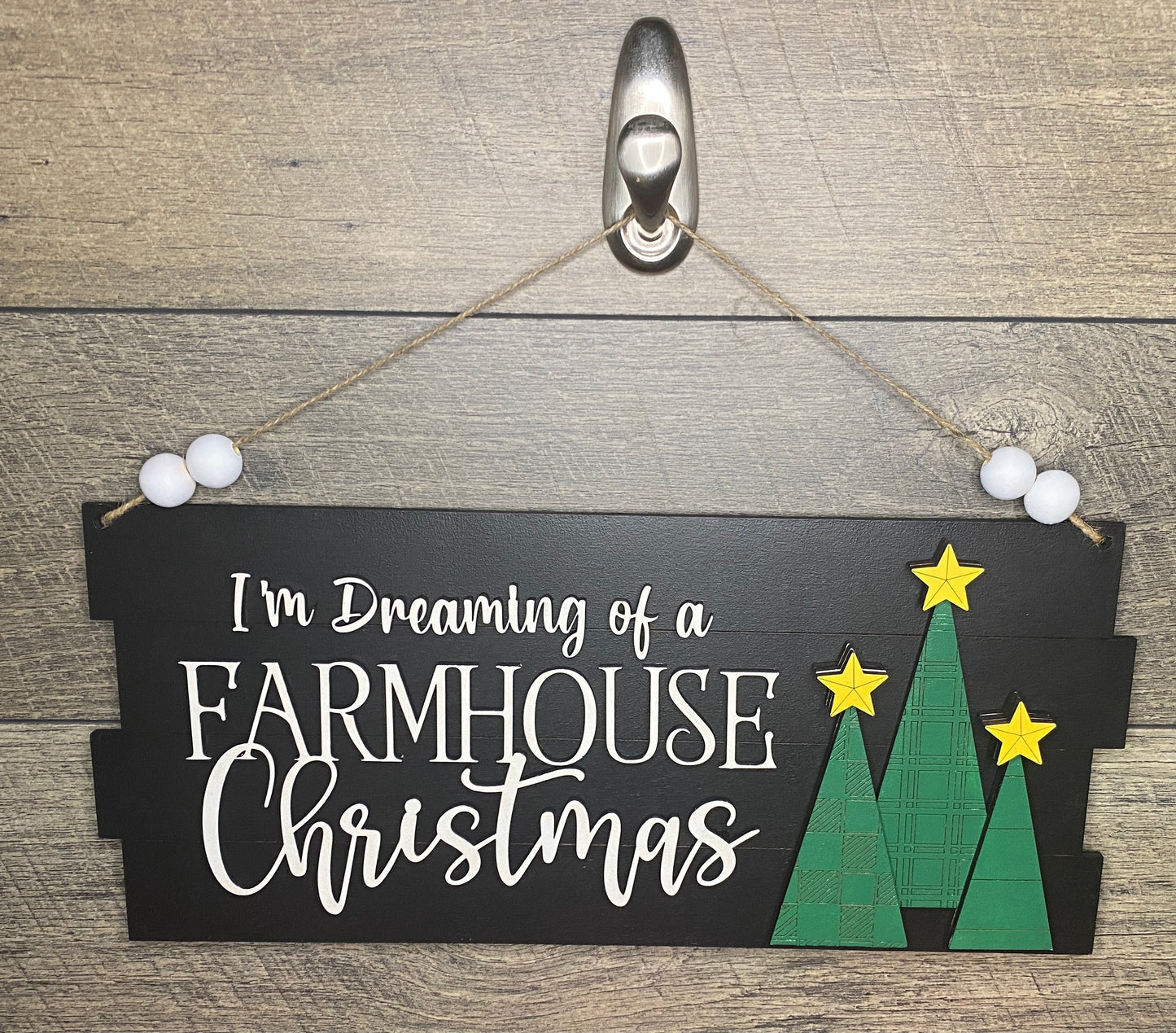 Farmhouse Christmas Sign