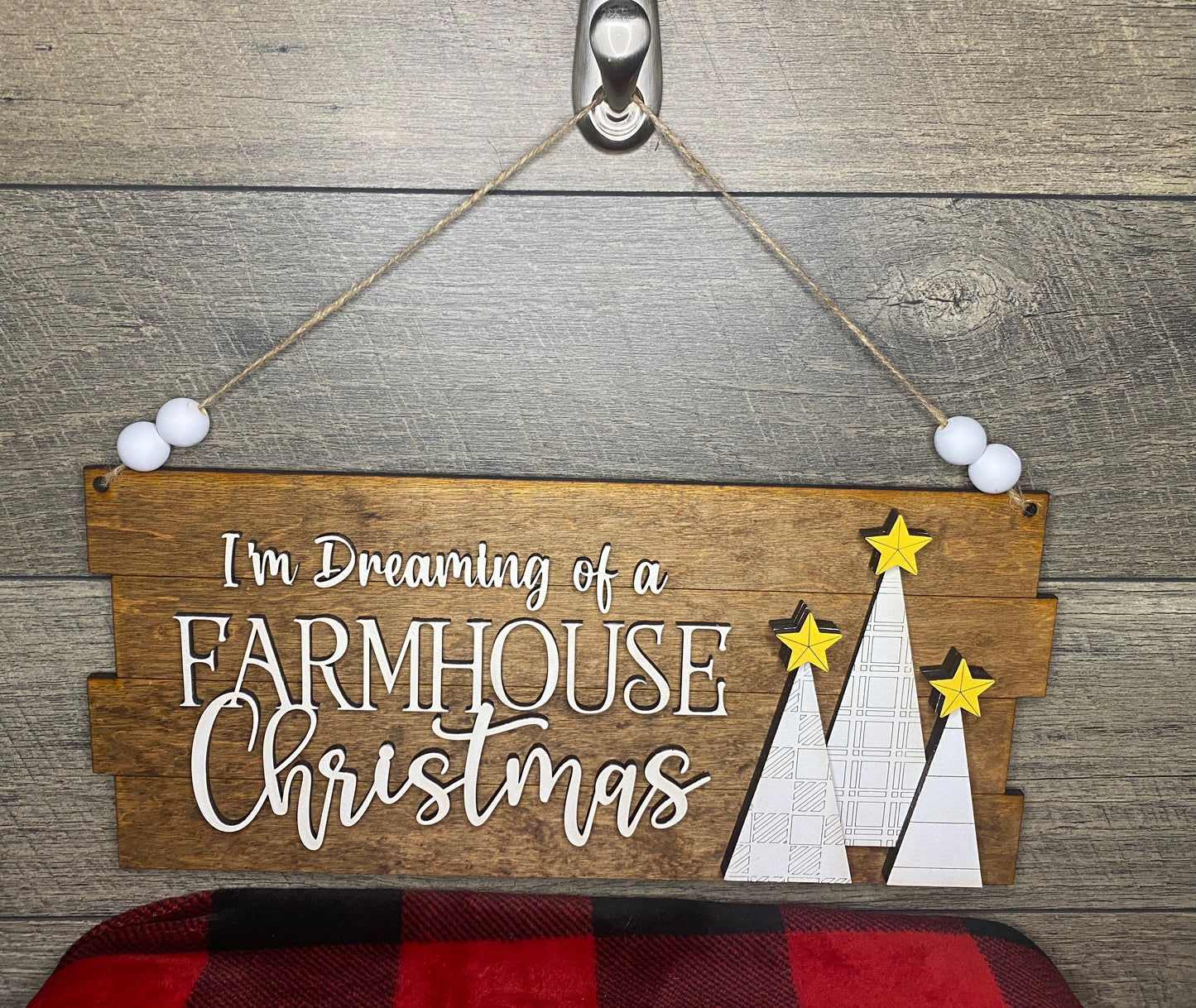 Farmhouse Christmas Sign