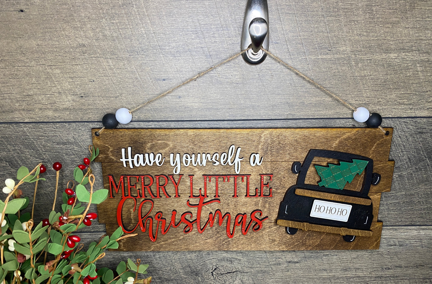 Merry Little Christmas Sign