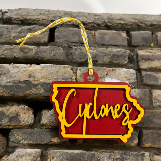 Cyclone Christmas Ornament