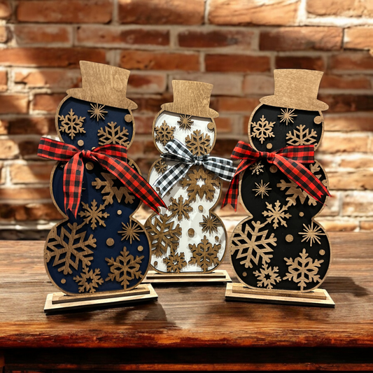 Snowflake Snowman