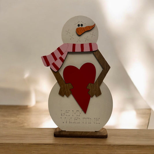 Valentine Snowman