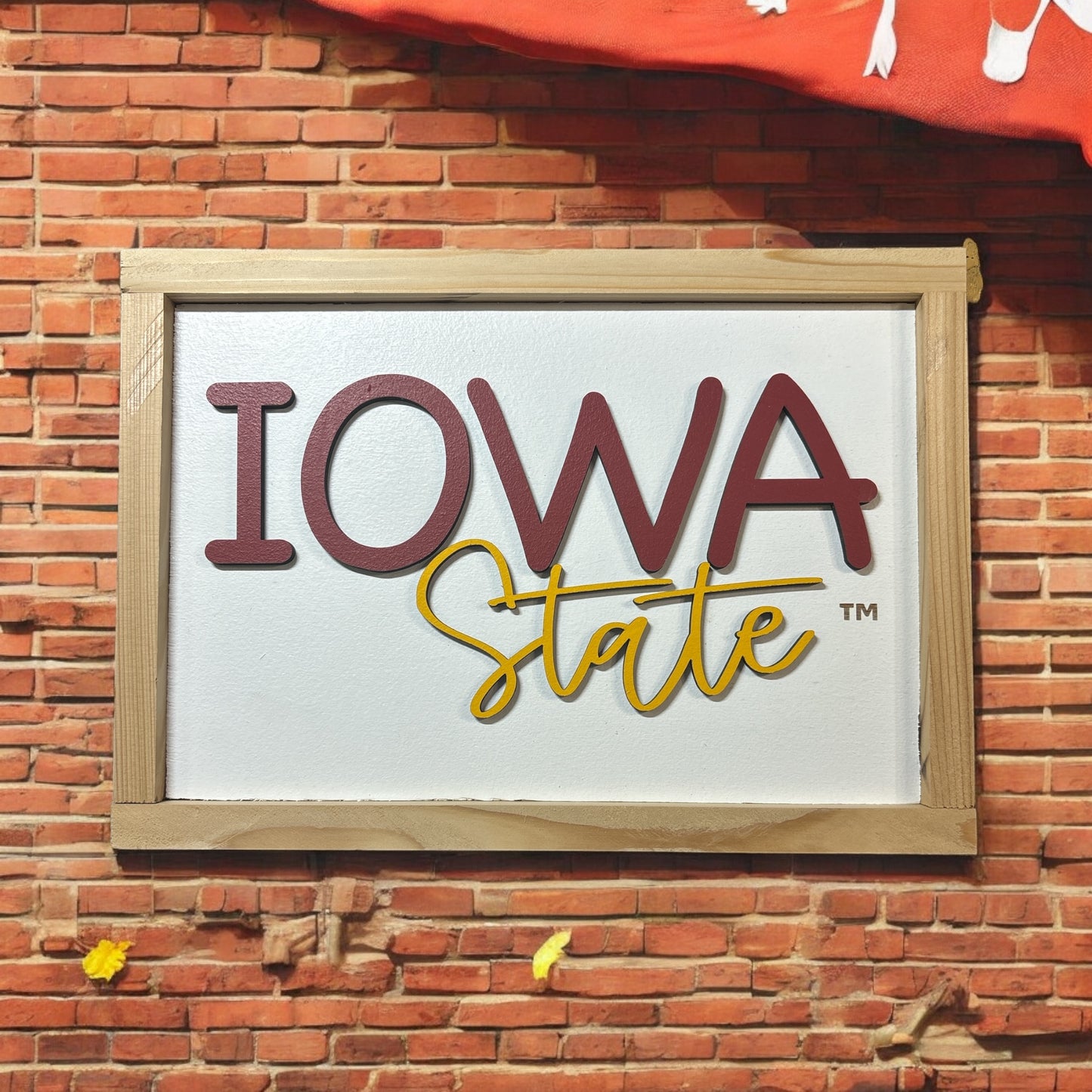 Iowa State University Iowa State Sign