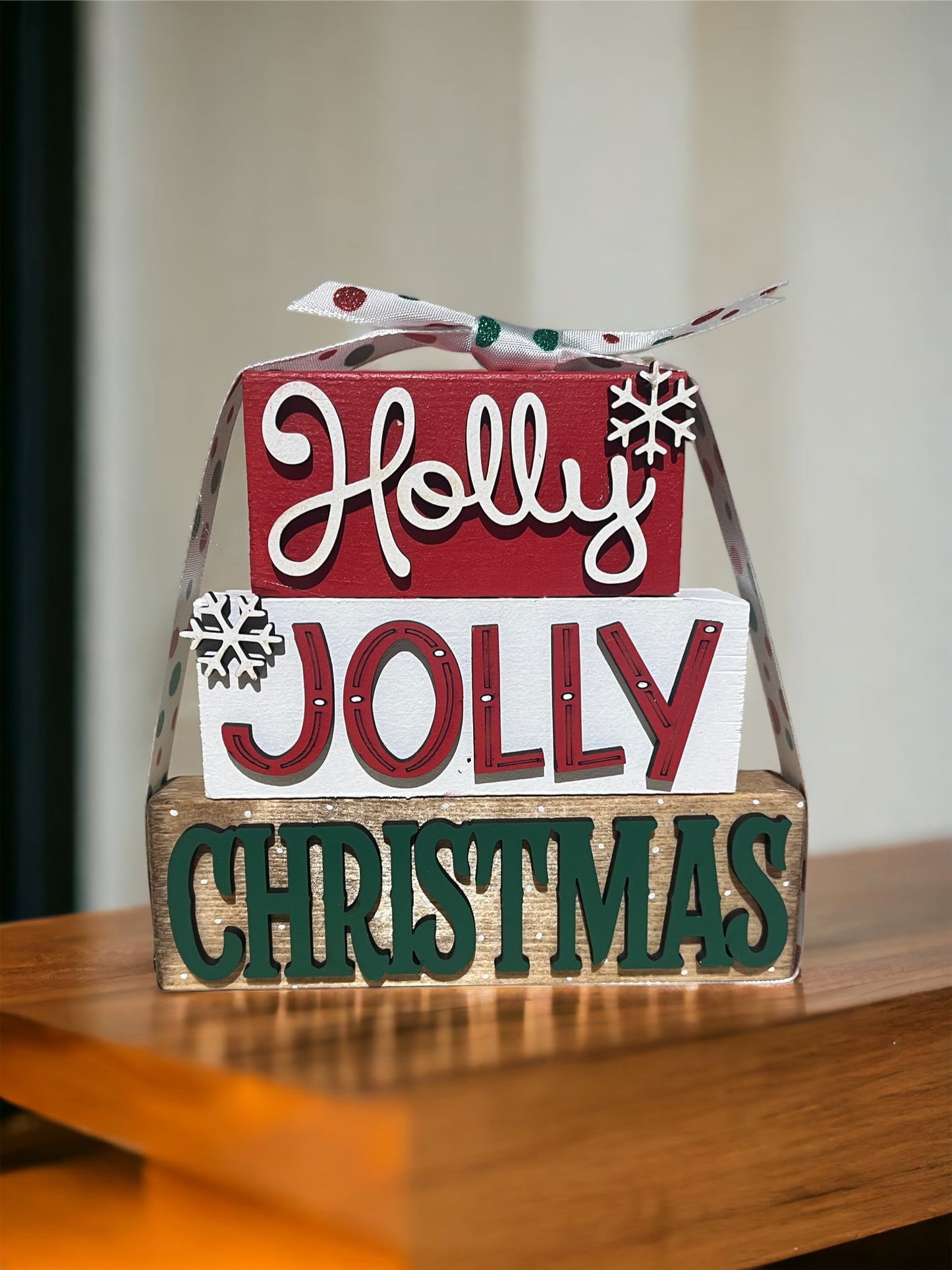 Holly Jolly Christmas Word Stacker