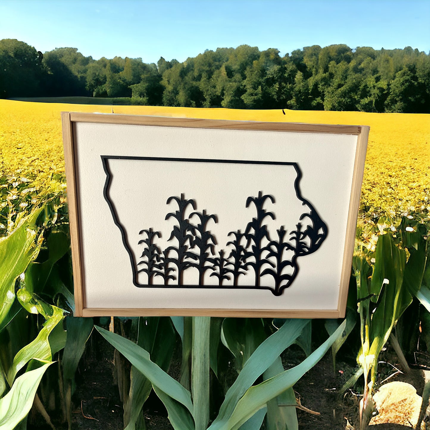 Iowa Corn Fields Sign