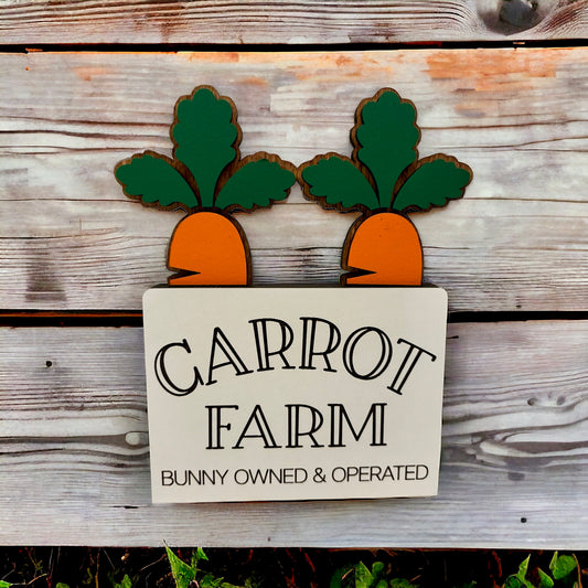 Carrot Farm Sign