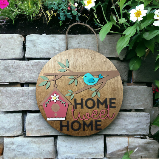Home Tweet Home Door Hanger