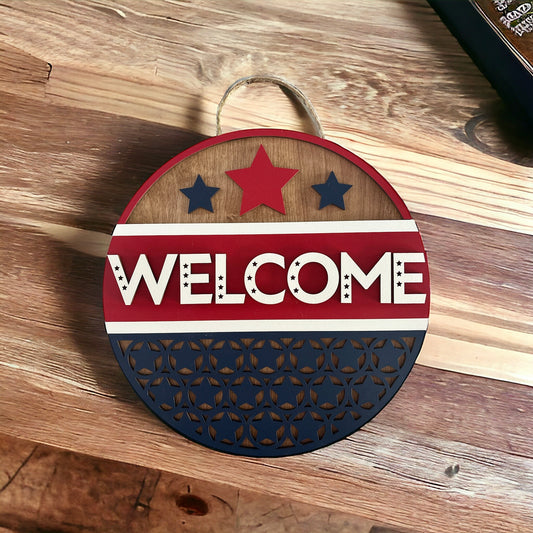Welcome Star Door Hange