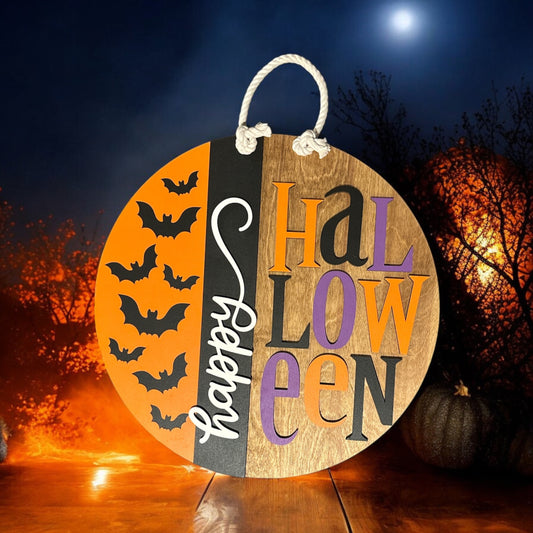 Happy Halloween Door Hanger