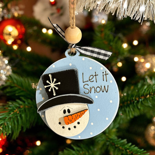 Assorted Snowman Ornaments