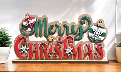 Merry Christmas Shelf Sitter