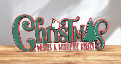Christmas Wishes Shelf Sitter