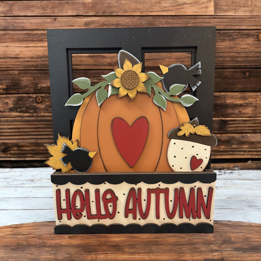 Hello Autumn Window Box