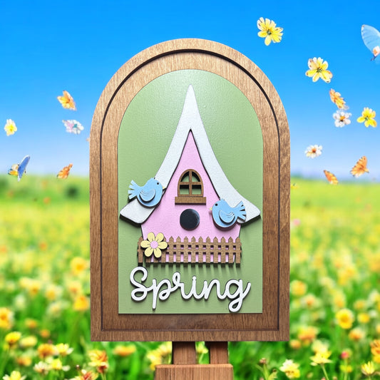 Spring Large Boho Arch Insert