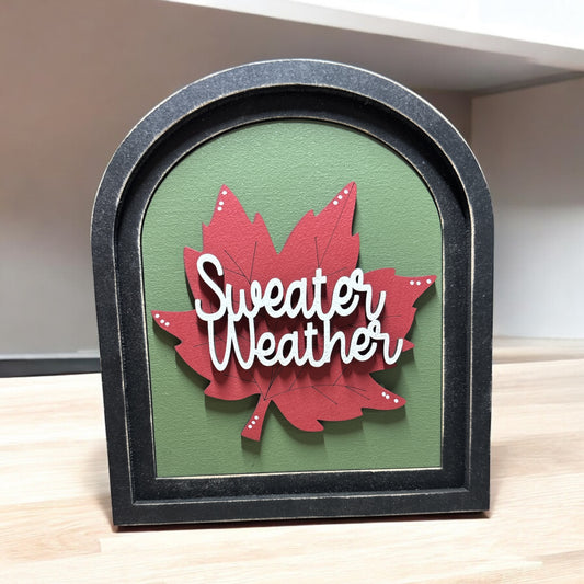 Sweater Weather Small Arch Insert