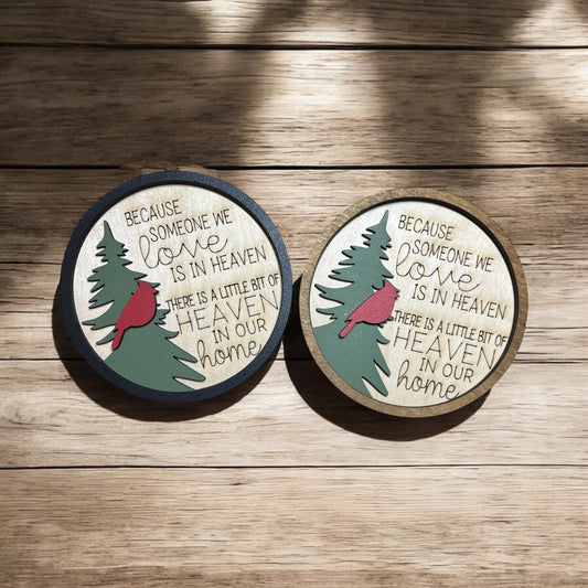 Cardinal Heaven Christmas Ornament