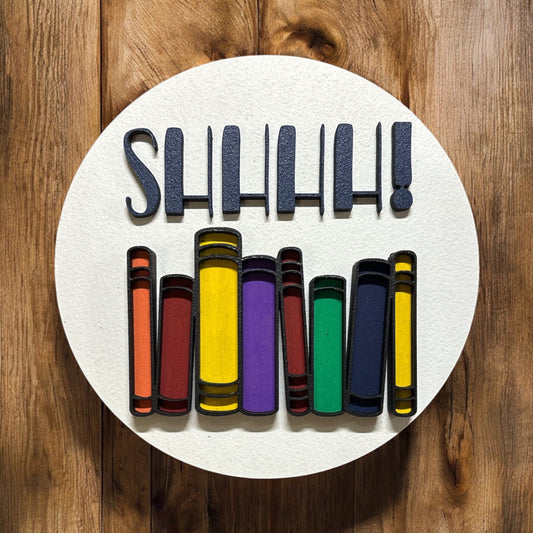 Shhh Reading Insert