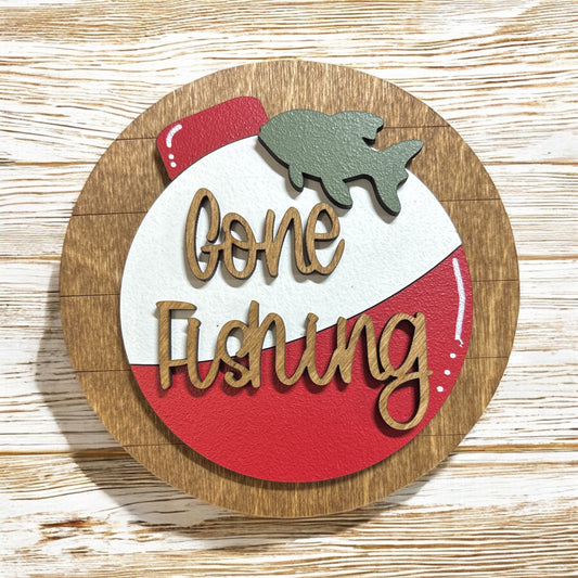 Gone Fishing Insert