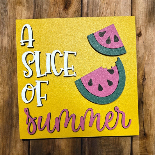 Slice of Watermelon Square Insert