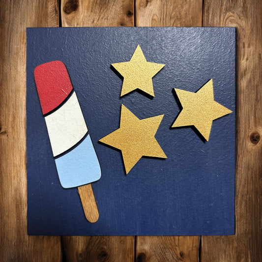 Popsicle Square Insert