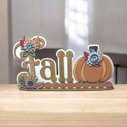 Fall Pumpkin Shelf Sitter