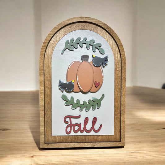 Fall Large Boho Arch Insert