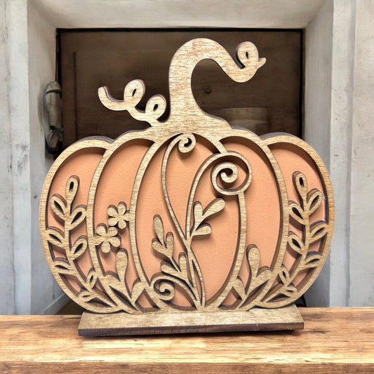 Floral #2 Individual Pumpkin