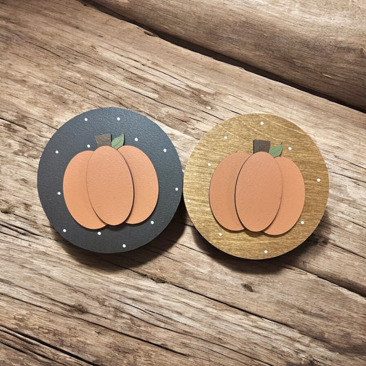 Pumpkin Round Insert