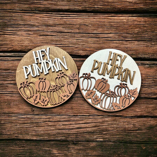 Hey Pumpkin Round Insert