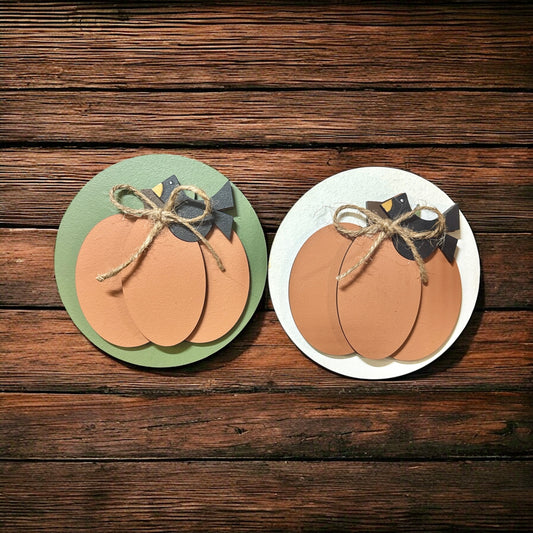 Simple Pumpkin Round Insert