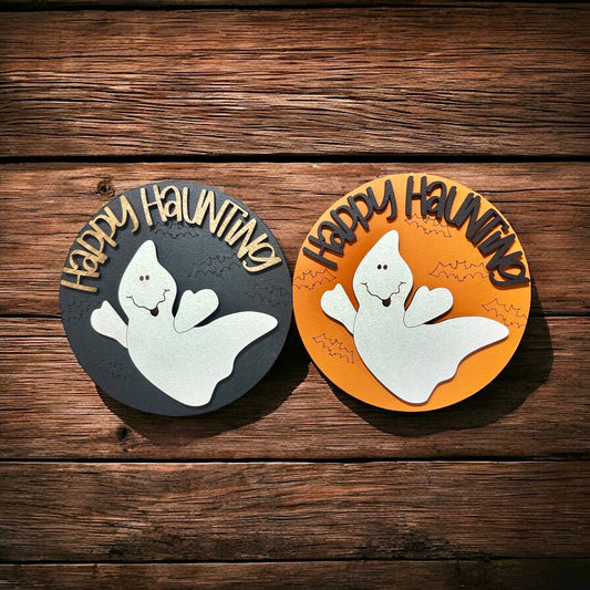 Happy Haunting Round Insert