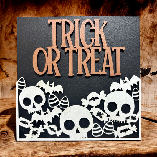 Trick or Treat Square Insert