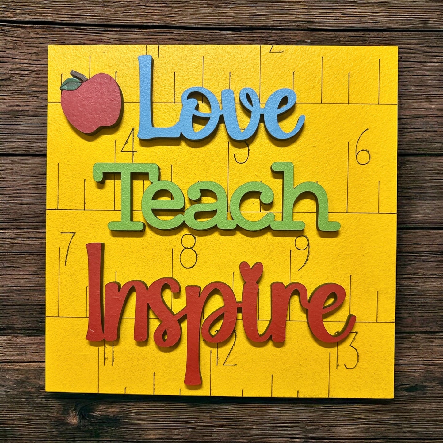 Teach Square Insert