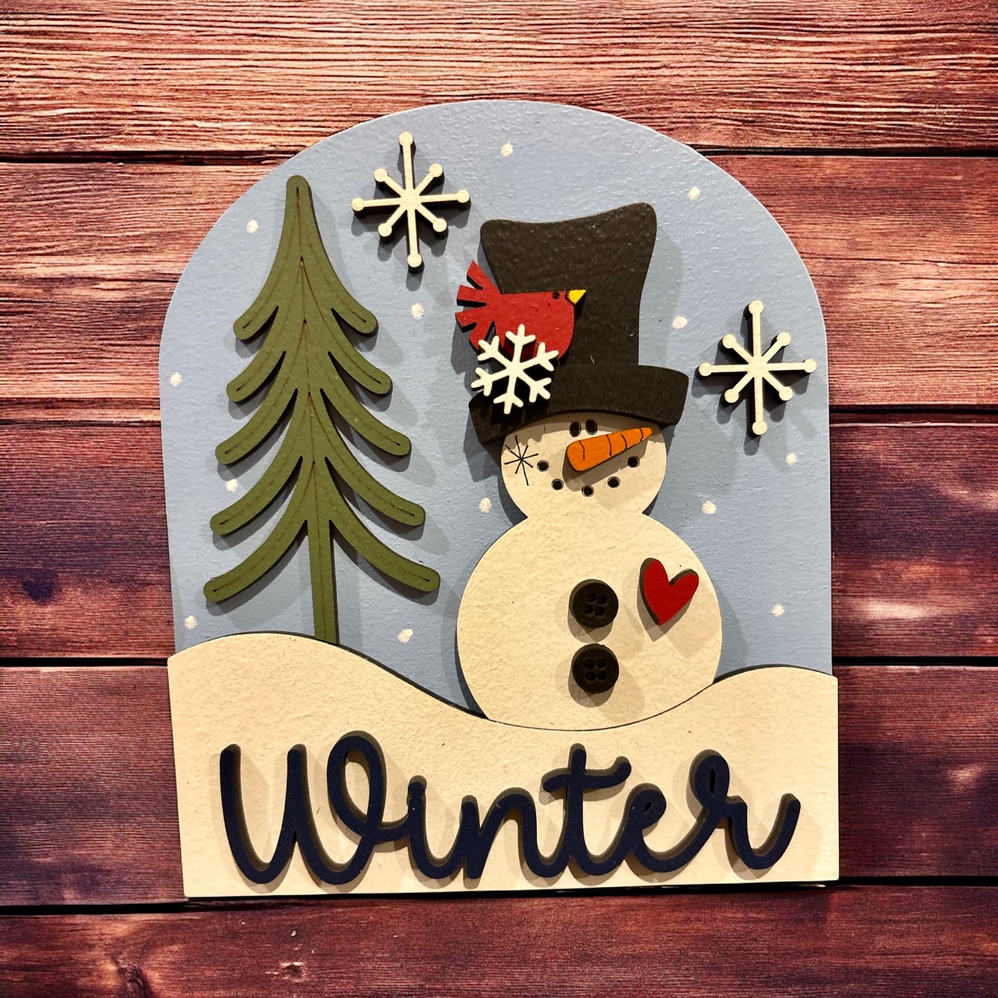Winter Small Arch Insert