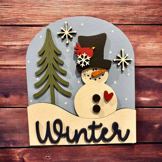 Winter Small Arch Insert