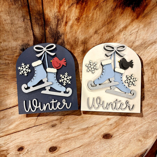 Winter Ice Skate Small Arch Insert