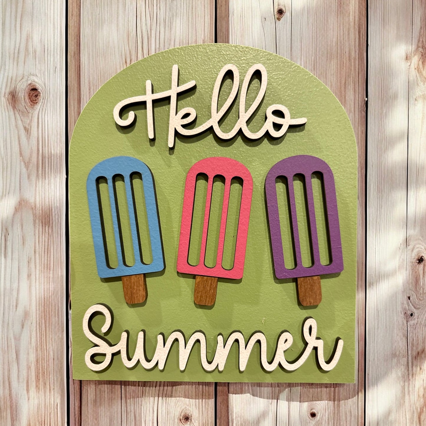 Hello Summer Small Arch Insert