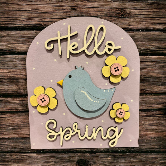 Hello Spring Small Arch Insert