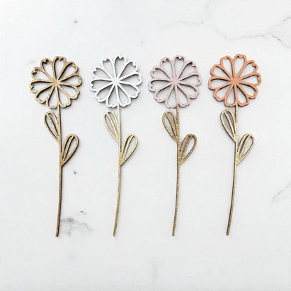 Fall Flower Cutouts