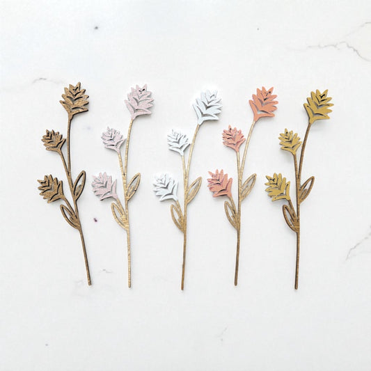 Fall Flower Cutouts