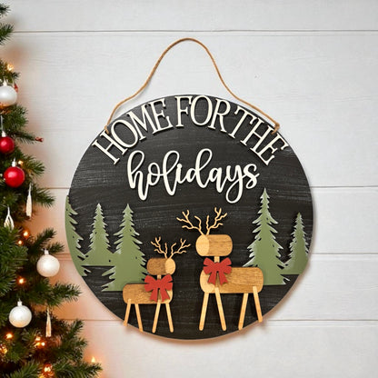 Home for the Holidays Sign