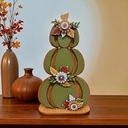 Simple Pumpkin with Florals