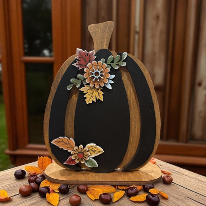 Simple Pumpkin with Florals