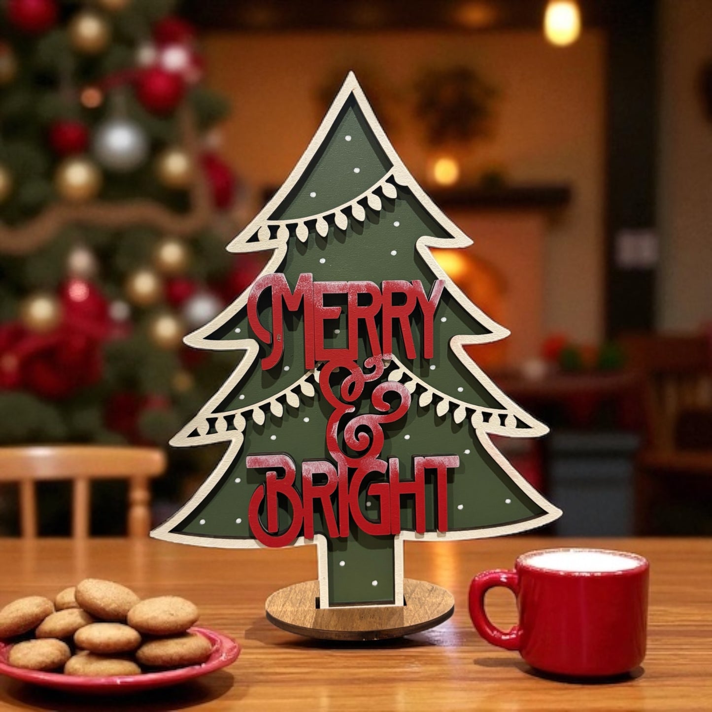 Merry & Bright Christmas Tree