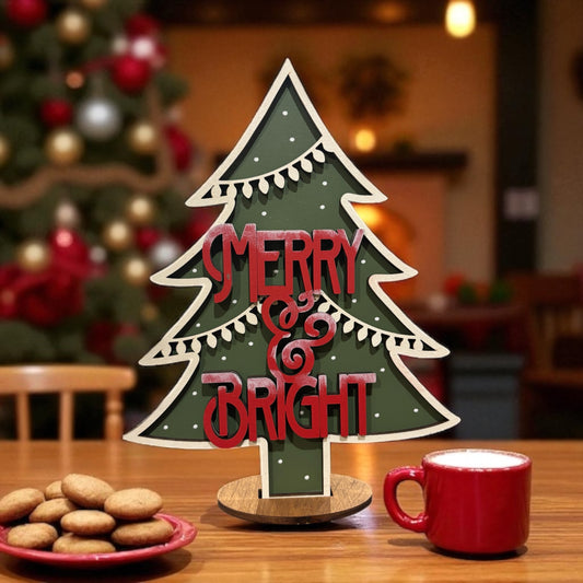 Merry & Bright Christmas Tree