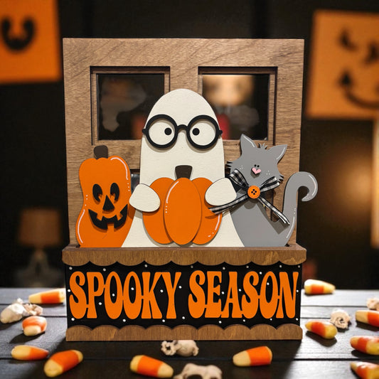 Spooky Window Box