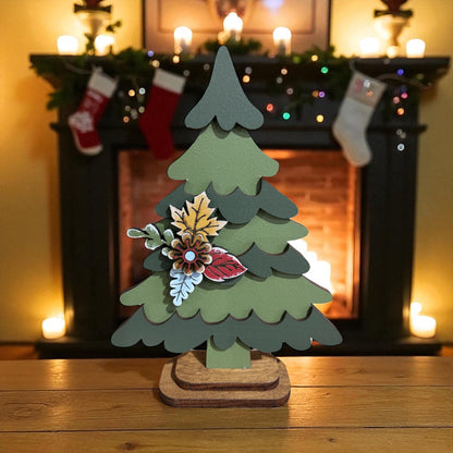 Floral Christmas Tree