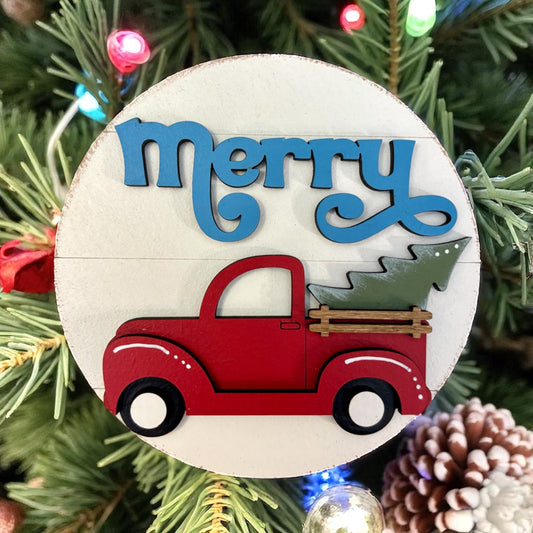 Merry Truck Round Insert